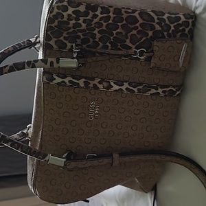 GUESS handbag with matching wallet